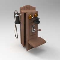 antique wall phone - Thumbnail 24