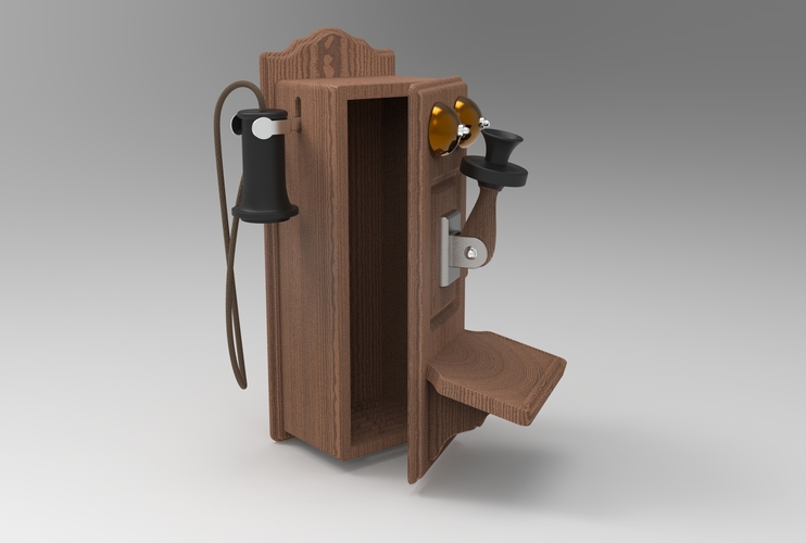 antique wall phone