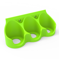 SPICE JAR AND COFFE JAR RACK MOUNTED HOLDER 3D PRINTED - Thumbnail 2