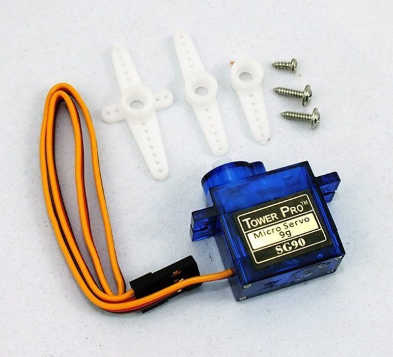 Engranajes para usar con Servo Sg90