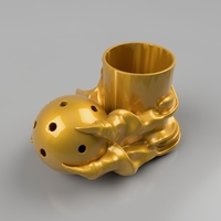 Small Monster Penholder 3D Printing 411937