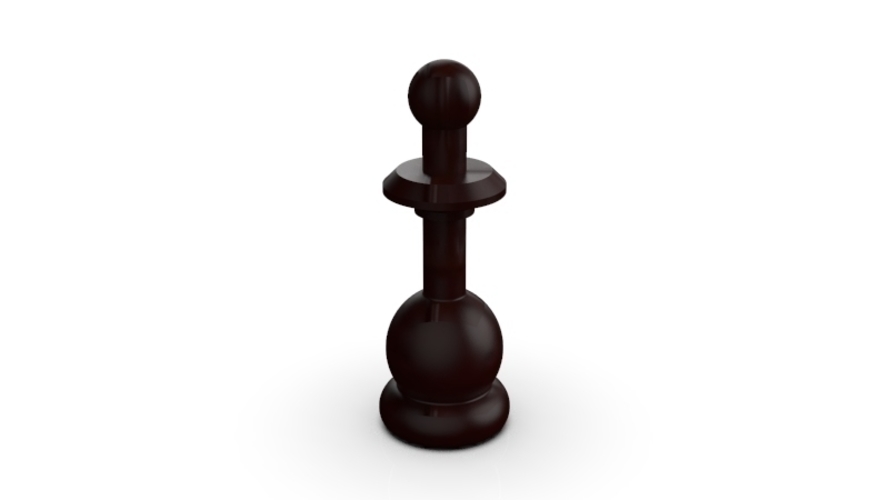 3D model of chess Pawn Model for 3D print