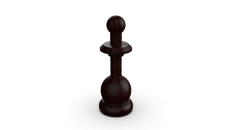 3D model of chess Pawn Model for 3D print