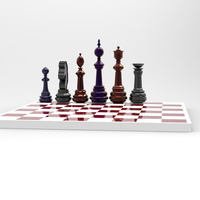 Complete 3D model of the chess available for 3D printing - Thumbnail 1