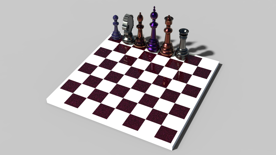 Complete 3D model of the chess available for 3D printing 3D Print 411968