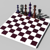 Complete 3D model of the chess available for 3D printing - Thumbnail 9