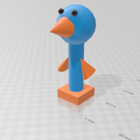 Small bird 3D Printing 412070