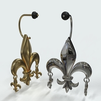 fleur de lis earring - Thumbnail 1