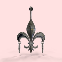 fleur de lis earring - Thumbnail 12