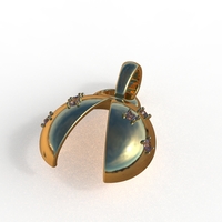 ladybug abstract pendant - Thumbnail 9