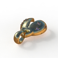 ladybug abstract pendant - Thumbnail 14