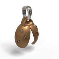 ladybug abstract pendant - Thumbnail 17