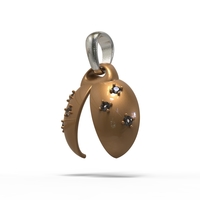 ladybug abstract pendant - Thumbnail 20