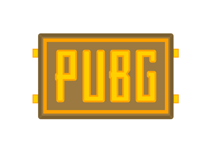 PUBG LOGO 3D 3D Print 412523