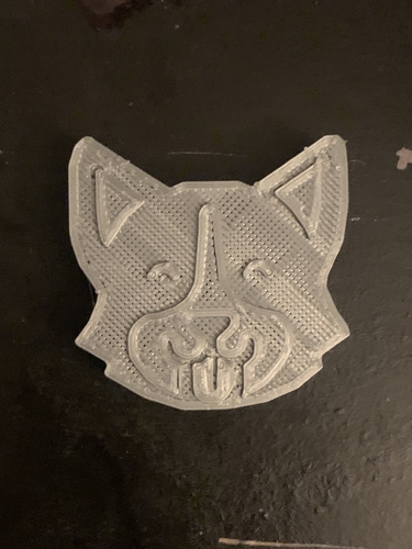Corgi Dog Face 3D Print 412590