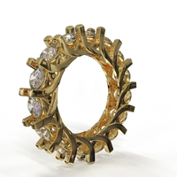 eternity loop ring - Thumbnail 1