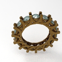 eternity loop ring - Thumbnail 3