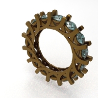 eternity loop ring - Thumbnail 4