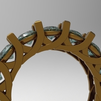 eternity loop ring - Thumbnail 9