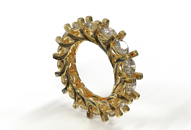 eternity loop ring