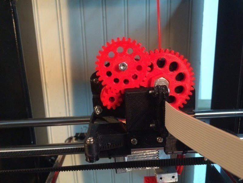 triple gear Extruder with NEMA 14 (V2.0)