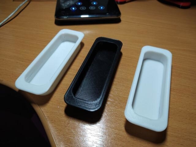 Sliding door handle.