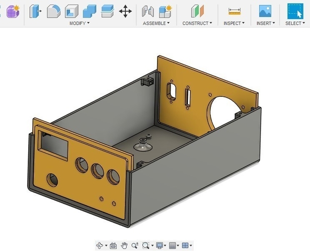 PC power supply case. 3D Print 412670