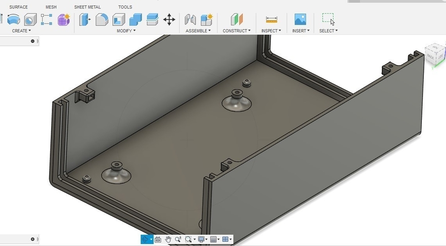 PC power supply case. 3D Print 412672