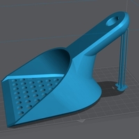 Cat litter scoop - easy to print - Thumbnail 1
