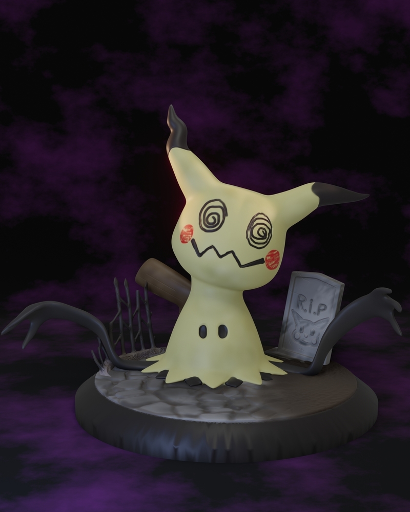 Pokemon mimikyu 3d model