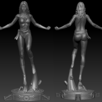 Captain Marvel 6th Scale Figurine/Statue (Main) - Thumbnail 1