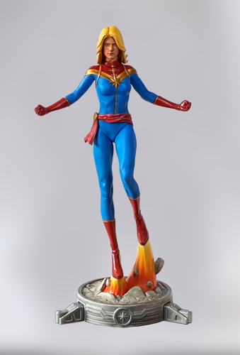 Captain Marvel 6th Scale Figurine/Statue (Main) 3D Print 412814