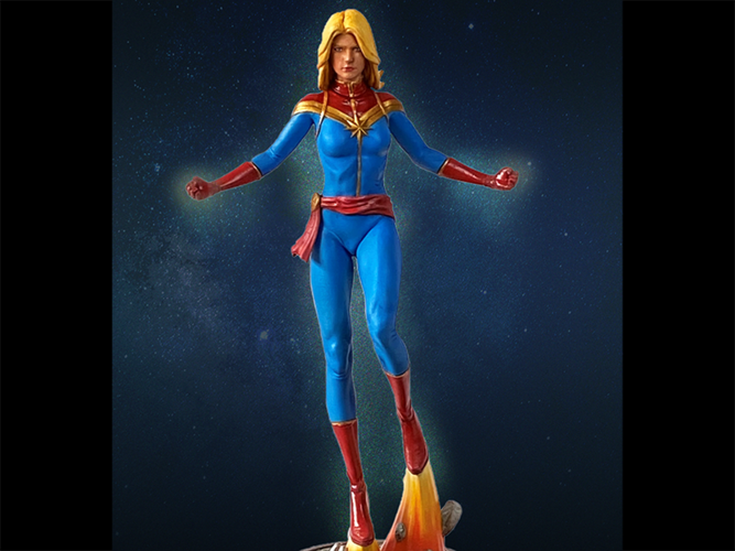 Captain Marvel 6th Scale Figurine/Statue (Main) 3D Print 412848