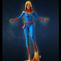 Small Captain Marvel 6th Scale Figurine/Statue (Main) 3D Printing 412848