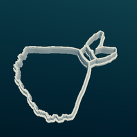 Dress cookie cutter - Thumbnail 1
