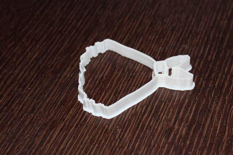 Dress cookie cutter