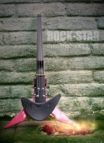 Rock-Star Electric Violin V.3 3D Print 41289