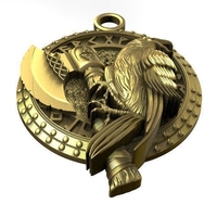 Viking crow pendant 2 - Thumbnail 4