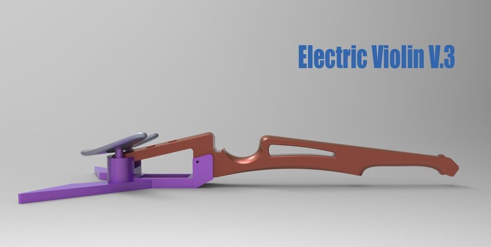 Rock-Star Electric Violin V.3 3D Print 41295