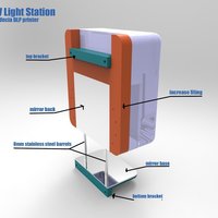 UV Station for Uncia 3D printer. - Thumbnail 2