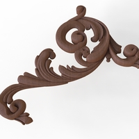 ornament leaves (leg) - Thumbnail 4
