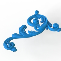 ornament leaves (leg) - Thumbnail 9