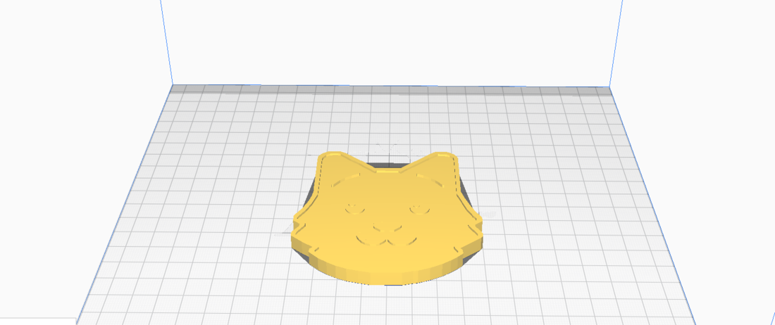 Husky Happy Dog Face 3D Print 413084