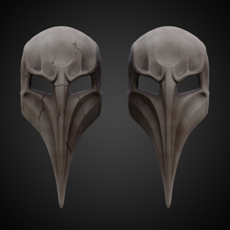 Plague Doctor Mask (12 Monkeys Inspired)