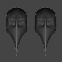 Plague Doctor Mask (12 Monkeys Inspired) - Thumbnail 3