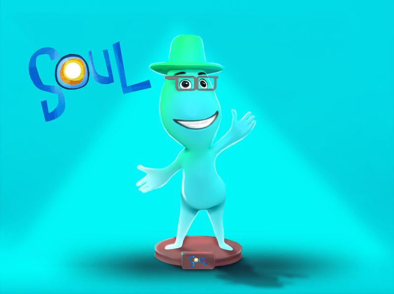 	Soul Disney Pixar 3D print model