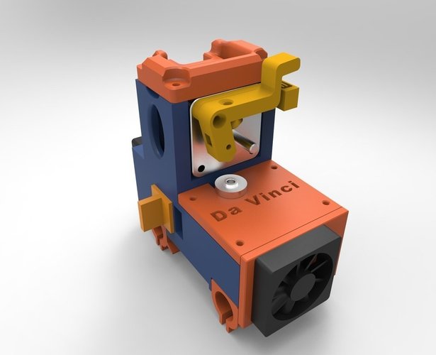Double Fan E3D/MK8  XYZ Da Vinci 1.0 3D Print 41336
