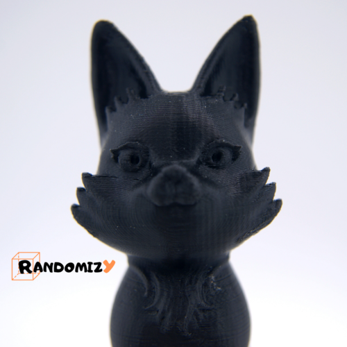 Black Cat on a Pumpkin 3D Print 413402