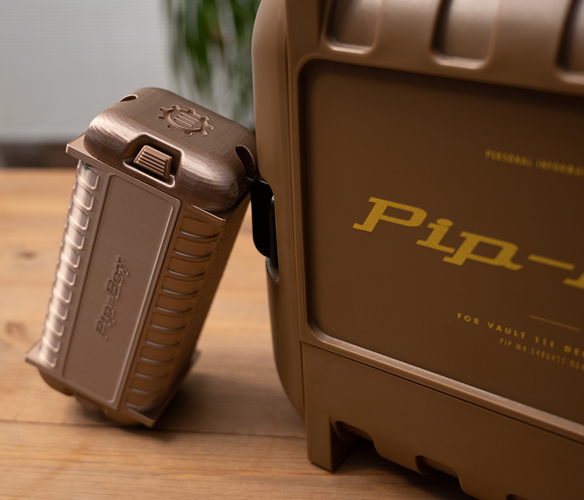 Pip Boy Long Container 3D Print 413408