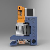 XYZ DA VINCI DOUBLE FAN CARRIAGE. - Thumbnail 2
